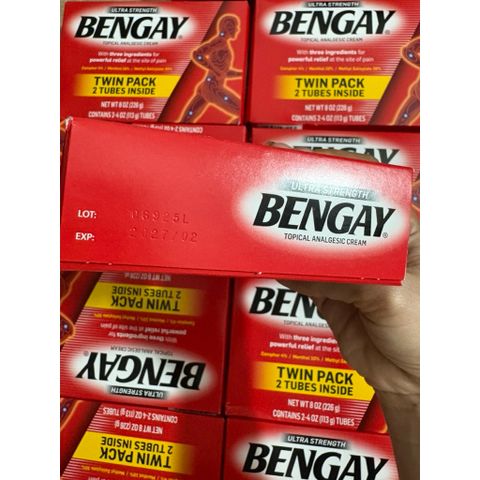 Date 3/2027 - Kem Xoa Bóp BENGAY Ultra Strength – 113g