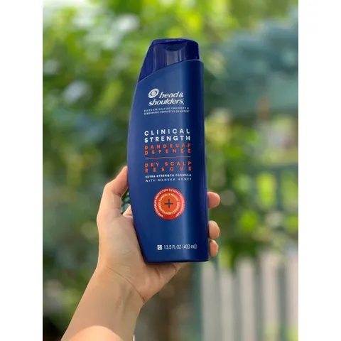 Dầu Gội Head Mỹ Giảm Gàu,Nấm, Dầu Gội Head & Shoulders Clinical Strength 400ml (Bill Mỹ)