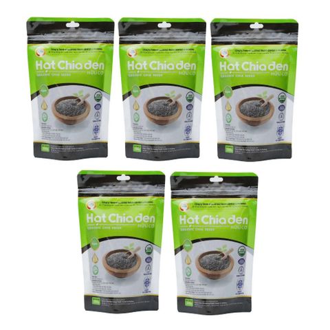 Combo 5 Gói Hạt chia Úc Black Bag Chia Whole Dark Chia Seeds 500g (Sỉ)