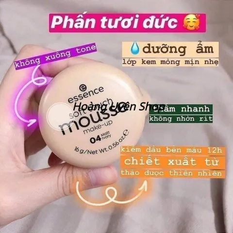 Phấn Tươi Mousse Đức tone 04 - Tone Tự nhiên