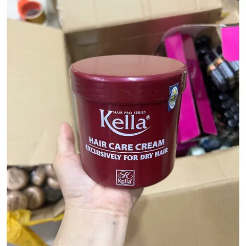 Dầu Hấp Tóc KELLA Siêu Mềm Mượt  500ML (đỏ)