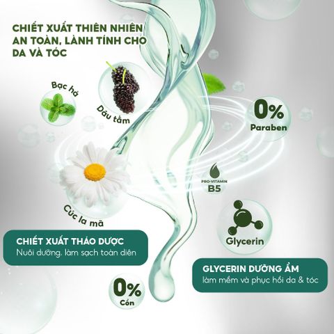 Combo Sữa tắm gội Rửa mặt 3 in 1 SHINEMEN cho nam hương MINT-MAN 300ml & Travel size 50ml - Sản phẩm chăm sóc cơ thể nam giới