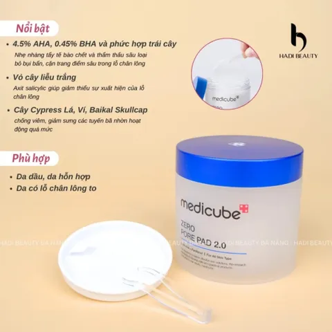 Toner Pad Medicube 70 Miếng - Làm Sạch, Dưỡng Ẩm Và Thu Nhỏ Lỗ Chân Lông