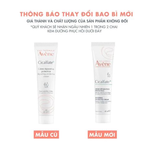 Kem Tái Tạo Da Avene Cicalfate 40ml - Hồi Phục, Làm Lành Sẹo, Giảm Thâm, Chống Kích Ứng, Phù Hợp Mọi Loại Da