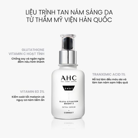 Tinh Chất Serum AHC Proshot 40ml - Nâng Cơ, Mờ Nám, Cấp Ẩm Căng Bóng