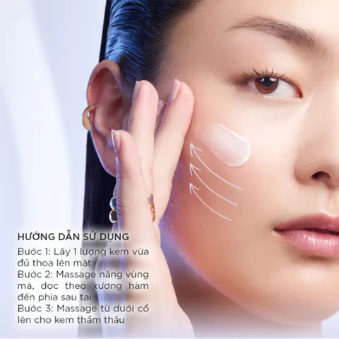 Kem Dưỡng Da Lancôme Tím Rénergie 300-Peptide Cream 15ml – Tái Tạo Da, Giảm Nhăn, Săn Chắc
