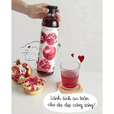 Nước Giấm Uống HongCho Daesang Hỗ Trợ Giảm Cân Hương Lựu 900ml – Hàn Quốc 387533
