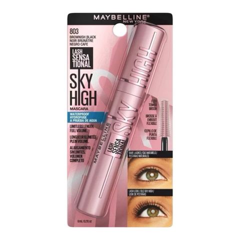 Mascara Maybelline Lash Sensational Sky High - Mi Dài, Cong Tự Nhiên, Không Lem, Chống Nước - Dưỡng Mi Bằng Chiết Xuất Tre 7,2ml