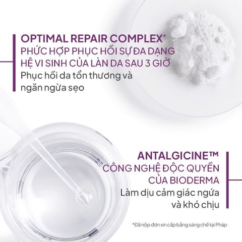 Kem Dưỡng Bioderma Cicabio Crème+ 100ml - Phục Hồi Da Tổn Thương, Làm Dịu Nhanh, Dành Cho Da Nhạy Cảm, An Toàn, Không Paraben