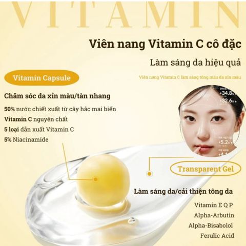 Kem Dưỡng Da Medicube Viên Nang 55g - Deep Vita C & PDRN Pink Collagen - Dưỡng Sáng, Tái Tạo, Ngăn Ngừa Lão Hóa Toàn Diện