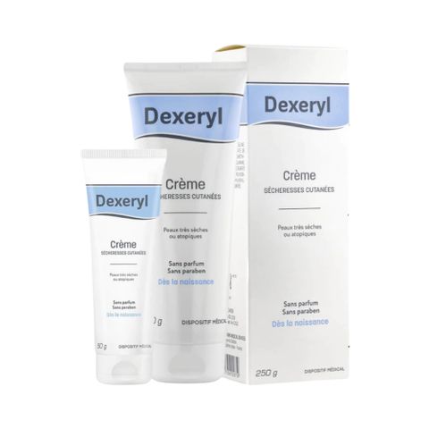 (Sales) Kem Dưỡng Da Chàm Sữa Dexeryl 50g/250g - Dưỡng Ẩm, Làm Dịu Da Khô, Nứt Nẻ, Phù Hợp Với Da Nhạy Cảm, Trẻ Sơ Sinh Chính hãng