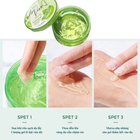Gel Dưỡng Ẩm Arumore Aloe Vera 99% 300ml – Làm Dịu Da, Dưỡng Ẩm Đa Năng