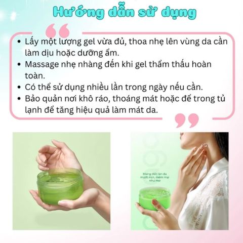 Gel Dưỡng Ẩm Arumore Aloe Vera 99% 300ml – Làm Dịu Da, Dưỡng Ẩm Đa Năng