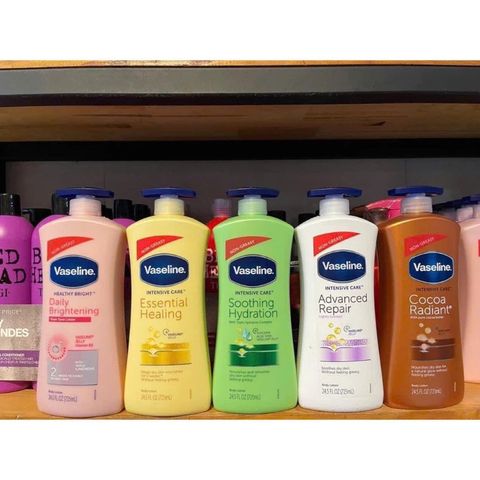 Sữa Dưỡng Thể Làm Trắng Da Vaseline Healthy Bright Vitamin B3 725ml – Dưỡng Ẩm, Sáng Mịn