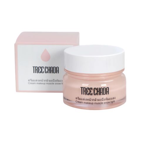 Kem Trang Điểm Tree Chada Cream Makeup Snow Light 50g - Dưỡng Ẩm, Che Khuyết Điểm, Tông Da Rạng Rỡ Hàn Quốc