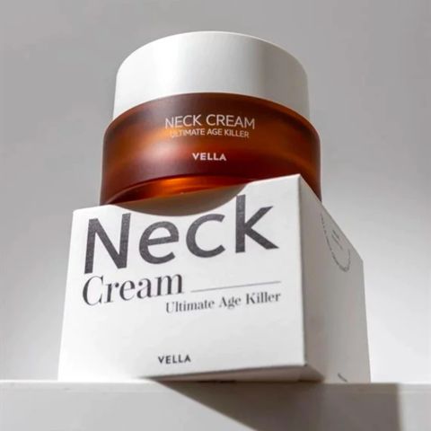 Kem Dưỡng Chống Lão Hóa Vùng Cổ Vella Neck Cream 50ml - Giúp Cổ Mịn Màng, Da Đàn Hồi, Chống Nếp Nhăn và Chảy Xệ