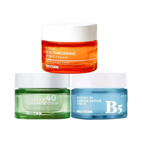Kem Dưỡng Da PrettySkin Hydra B5 Derma Repair Cream 52ml - Vitamin C, Cica - Phục Hồi, Dưỡng Ẩm, Làm Sáng Da Cho Da Nhạy Cảm