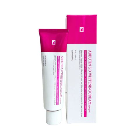 Kem Dưỡng Trắng Da Arbutin 5.0 Tosowoong 50ml - Làm Trắng, Mờ Nám, Chống Lão Hóa, Dưỡng Ẩm Da Tự Nhiên Hàn Quốc