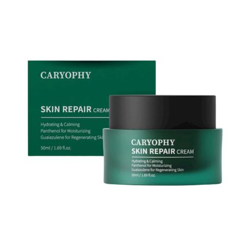 Kem Dưỡng Da Caryophy Guaiazulene Cica Cream 40ml - Dịu Da, Cấp Ẩm Sâu, Phục Hồi Da Nhạy Cảm, An Toàn Hàng Ngày