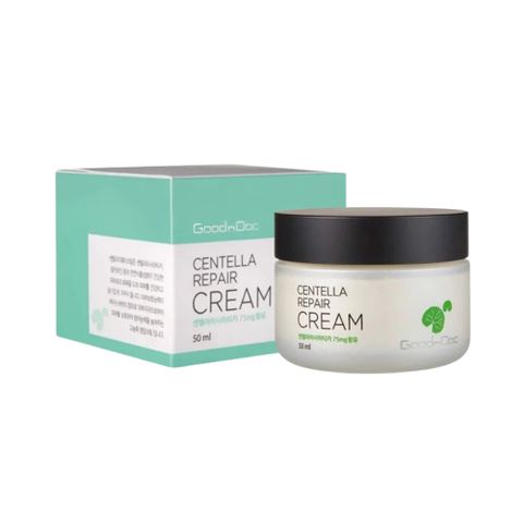 Kem Dưỡng Da Rau Má Goodndoc Centella Repair Cream 50ml – Phục Hồi Da Nhạy Cảm, Dưỡng Ẩm Chuyên Sâu, Bảo Vệ Da Dưới Tác Nhân Môi Trường