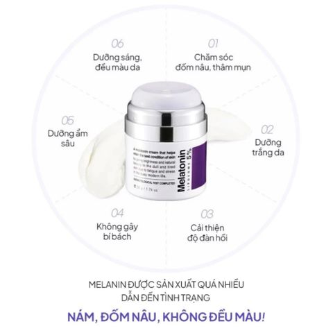 Kem Dưỡng Chống Lão Hóa Maxclinic Time Return Melatonin 50g - Cải Thiện Nếp Nhăn, Tăng Độ Đàn Hồi, Dưỡng Ẩm Sâu Da
