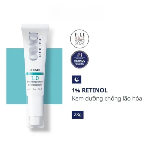 Kem Tái Tạo Da Obagi Retinol 1.0 và 360 Retinol 0.5 - Chăm Sóc Da Sáng Mịn, Giảm Nếp Nhăn, Ngăn Lão Hóa 28g