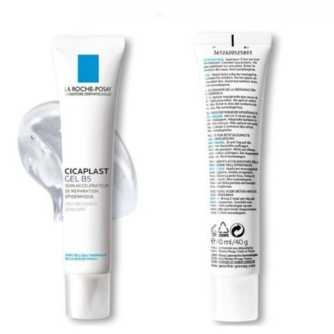 Kem Dưỡng Gel B5 La Roche-Posay Cicaplast 40ml - Hỗ Trợ Phục Hồi Da, Giảm Thâm, All Skin Types, Dưỡng Ẩm Nhẹ Nhàng