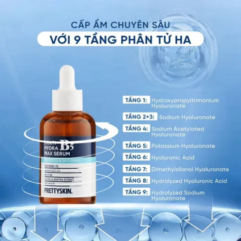 Tinh Chất Serum B5 Prettyskin Hydra B5 Max 50ml – Phục Hồi Da, Dưỡng Ẩm 387714
