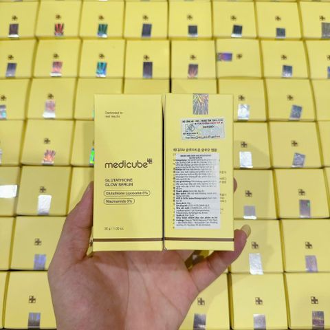 Tinh Chất Serum Medicube Glutathione Glow 30ml – Dưỡng Sáng, Săn Chắc Da, Giảm Thâm Nám 387726