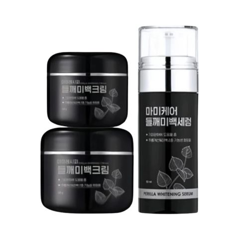 Bộ Serum & Kem Nám Mommy Care Perilla Whitening - Dưỡng Sáng, Giảm Sạm Nám, Làm Đều Màu Da 50ml & 50g/80g Hàn Quốc