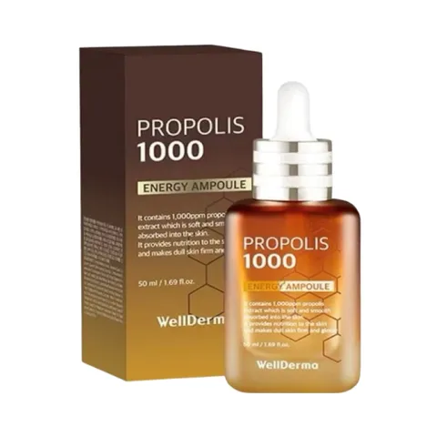 Tinh Chất Serum Keo Ong Wellderma Propolis 1000 - 50ml - Bí Quyết Cho Làn Da Sáng Khỏe, Căng Bóng