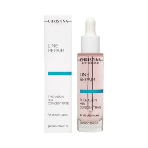 Tinh Chất Serum Christina Line Repair Theraskin + HA Concentrate 30ml - Cấp Ẩm, Phục Hồi Làn Da