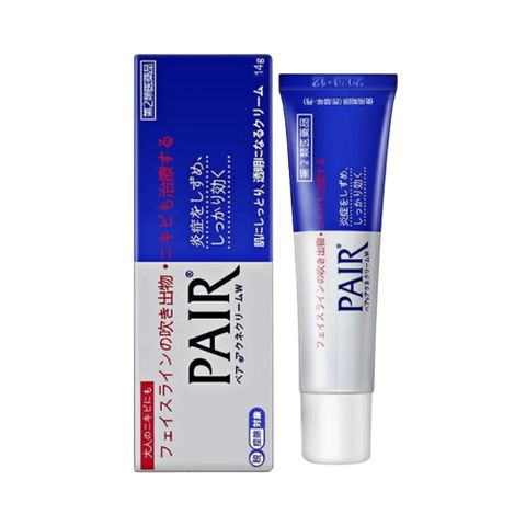 Kem Chấm Mụn Pair Acne W Cream 24g Nhật Bản - Giảm Mụn, Ngăn Ngừa Thâm, Làm Dịu Da, Dành Cho Da Nhạy Cảm