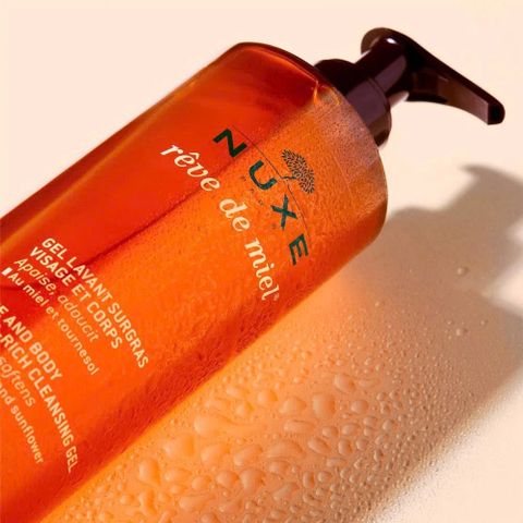 Gel Rửa Mặt & Tắm Toàn Thân Nuxe Tinh Chất Mật Ong Cho Da Khô, Nhạy Cảm 400ml 387756