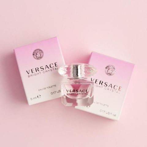 Nước Hoa Mini Nữ Versace Bright Crystal EDT 5ml - Hương Thanh Khiết, Quyến Rũ, Trẻ Trung, Sang Trọng, Thích Hợp Mọi Dịp