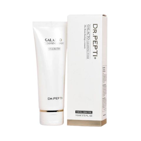 Sữa Rửa Mặt Tạo Bọt Dr.Pepti Galacto Cleansing Foam 110ml – Sạch Sâu, Sáng Mịn, Tái Tạo Da