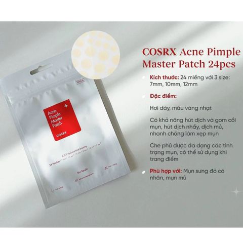 Miếng Dán Mụn Cosrx Acne Pimple Master Patch / Clear Fit Master Patch 387782