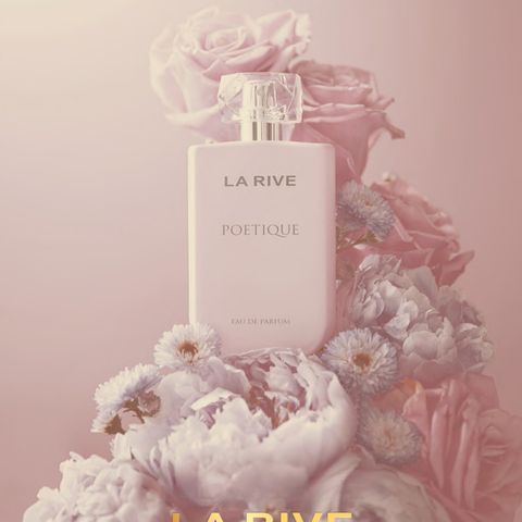 Nước Hoa Nữ La Rive Poetique EDP 90ml - Hương Hoa Hồng và Mẫu Đơn Quyến Rũ, Thanh Lịch, Lưu Hương Lâu 4-8 Giờ