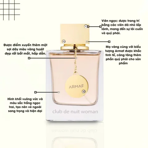 Nước Hoa Nữ Armaf Club De Nuit Woman Eau De Parfum 105ml 387792