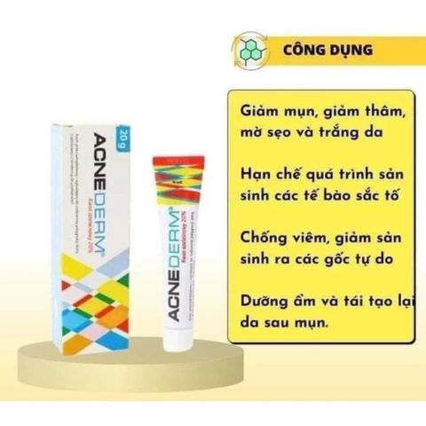 Kem Dưỡng Giảm Ngừa Mụn Acne Derm Bielenda Azelaic Acid 20% 20g - Chăm Sóc Da Mụn, Làm Mờ Thâm, Giúp Da Sáng Mịn