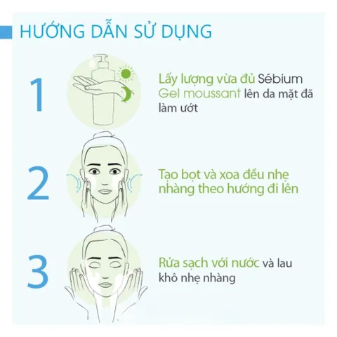 Sữa Rửa Mặt Bioderma Sébium Gel Moussant 400ml – Gel Tạo Bọt Làm Sạch Da, Không Xà Phòng, Hỗ Trợ Kiểm Soát Dầu