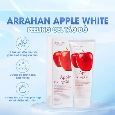 Tẩy Da Chết Arrahan Peeling Gel 180ml - Làm Sạch Da, Mịn Màng, Hỗ Trợ Sáng Da