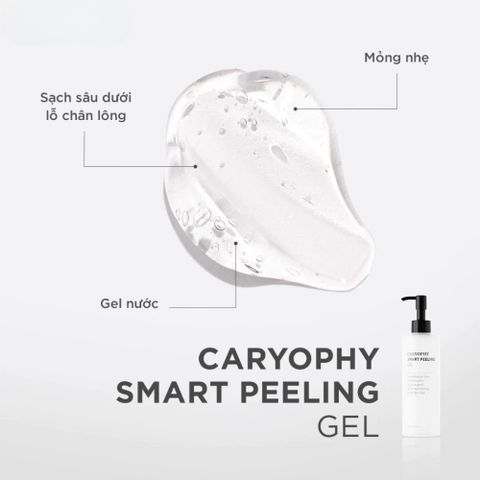Tẩy Da Chết Caryophy Smart Peeling Gel 250ml - Chống Mụn, Kiềm Dầu, Giúp Sáng Mịn Da, Xuất Xứ Hàn Quốc