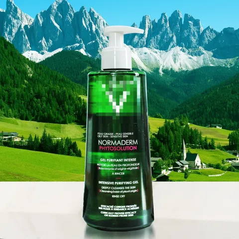 Sữa Rửa Mặt Cho Da Dầu Mụn Vichy Normaderm PhytoAction 400ml – Làm Sạch Sâu, Giảm Nhờn Mụn Hiệu Quả
