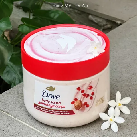 Tẩy Da Chết Toàn Thân Tree Hut & Dove Body Scrub – Dưỡng Da Mềm Mịn, Thơm Lâu 425g