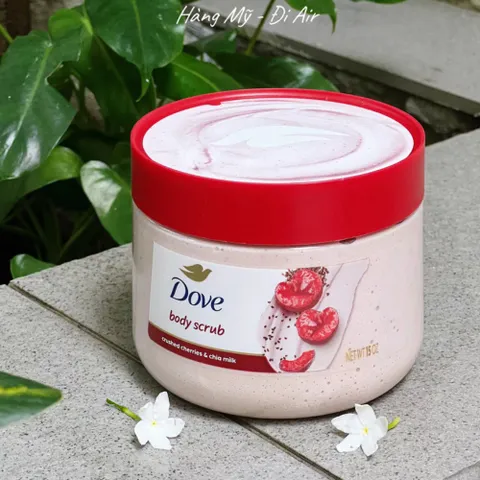 Tẩy Da Chết Toàn Thân Tree Hut & Dove Body Scrub – Dưỡng Da Mềm Mịn, Thơm Lâu 425g