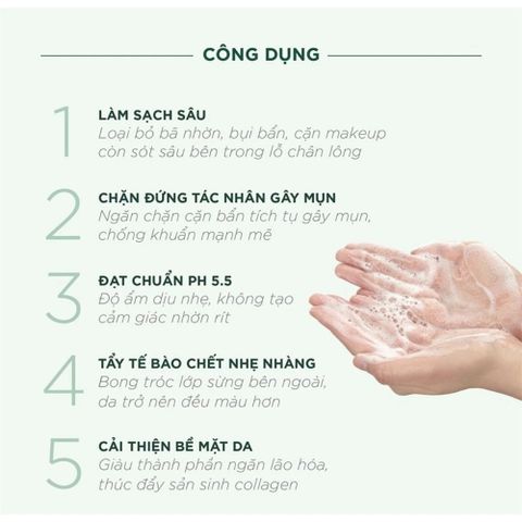 Sữa Rửa Mặt Caryophy 150ml - Ngừa Mụn Hiệu Quả, Sạch Sâu Gấp 2 Lần, Dưỡng Ẩm Chuyên Sâu, Phù Hợp Với Mọi Loại Da