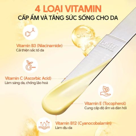 Mặt Nạ Ngủ Belif Super Knights 75ml - Dưỡng Ẩm, Phục Hồi Da Mệt Mỏi, Giúp Da Sáng Mịn Với Vitamin B3, C, E, B12