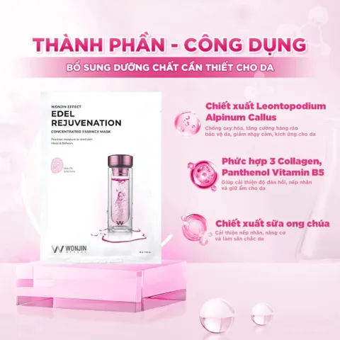 Mặt Nạ Wonjin Hộp 10 Miếng – Dưỡng Da Chuyên Sâu, Phục Hồi, Cấp Ẩm, Sáng Mịn 387858