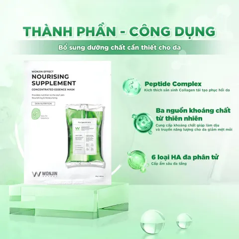 Mặt Nạ Wonjin Hộp 10 Miếng – Dưỡng Da Chuyên Sâu, Phục Hồi, Cấp Ẩm, Sáng Mịn 387858